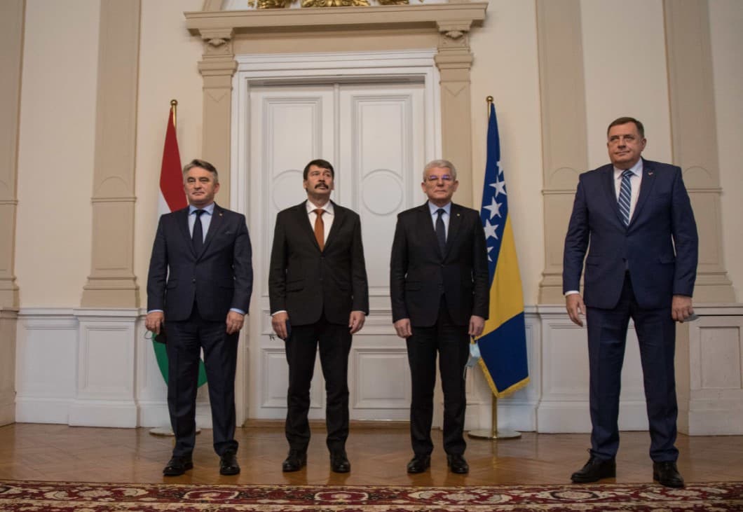 Predsjednik Mađarske se sastao s članovima Predsjedništva BiH: Dobri bilateralni odnosi