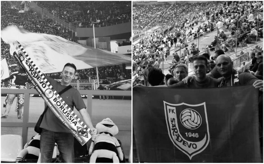 FK Sarajevo se oprostio od svog navijača Vildana Đurovića: I na onom svijetu čut će se tvoj glas