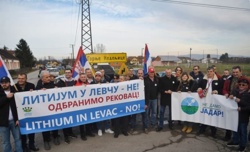 Učesnici skupa blokirali puteve u Novom Sadu: Novi protesti protiv projekta Jadar i kompanije Rio Tinto