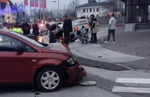 Težak sudar u Blažuju: Dvije osobe prevezene u bolnicu