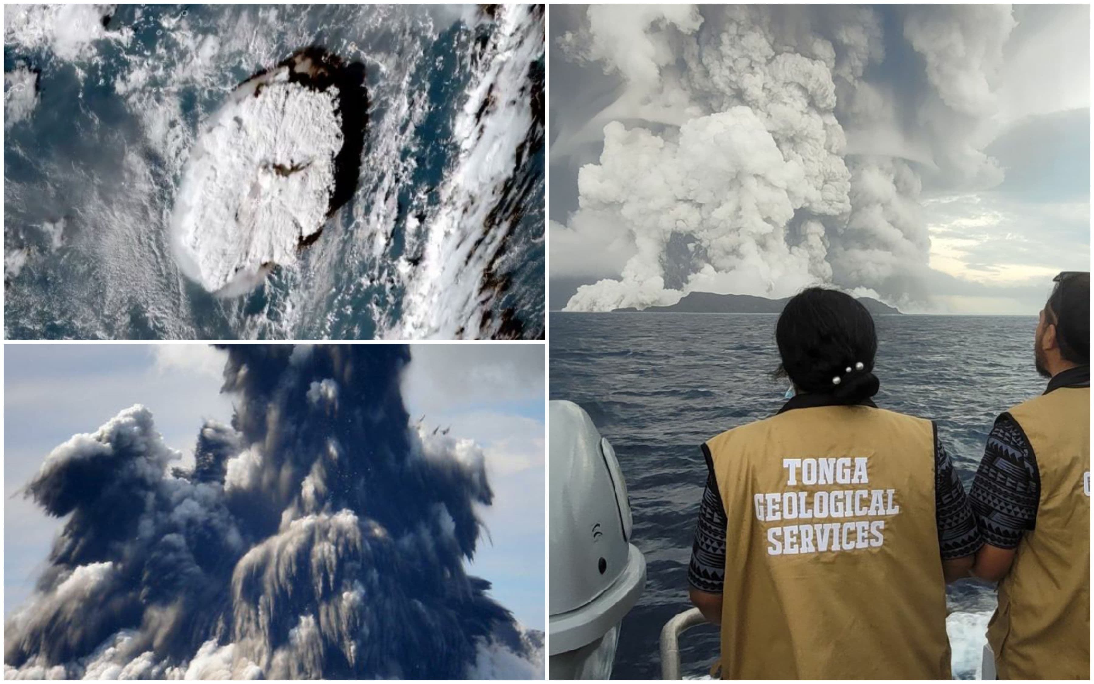 Cunami pogodio Tongu nakon snažne erupcije vulkana