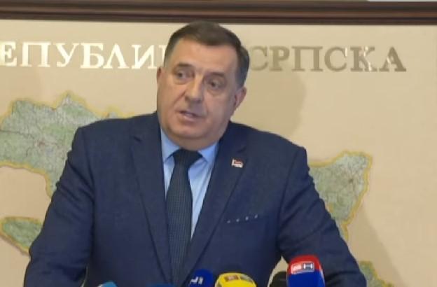 Dodik: Nećemo se vratiti u institucije BiH dok se ne riješi pitanje Inckovog zakona