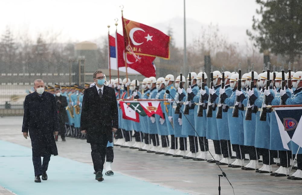 Erdoan dočekao Vučića uz najviše državničke počasti