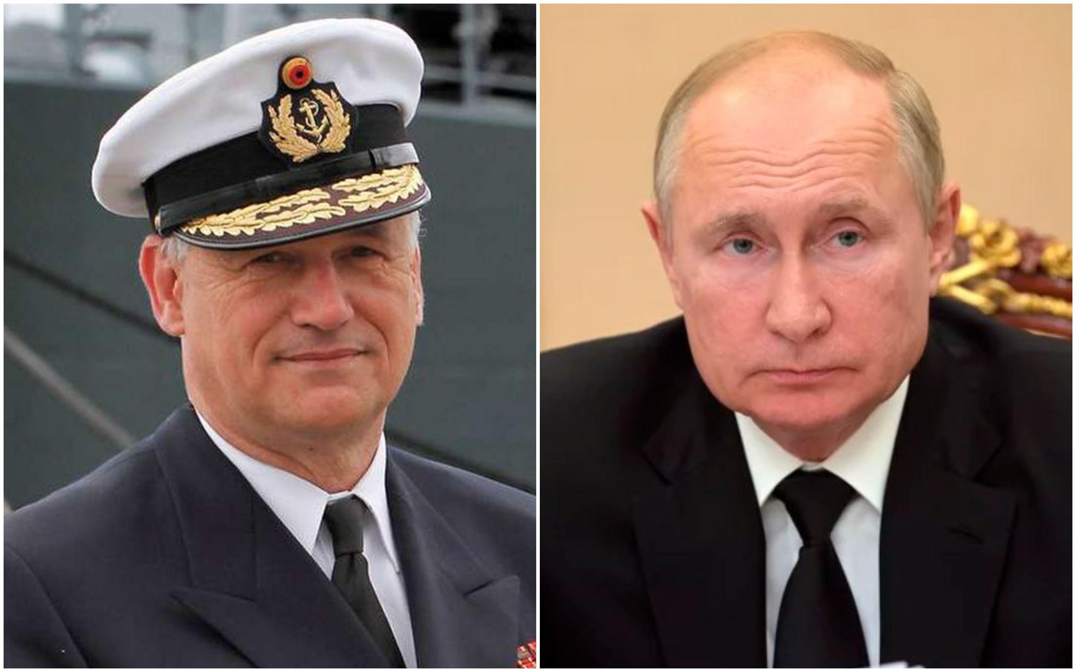 Zapovjednik njemačke mornarice hvalio Putina pa zbog kritika podnio ostavku