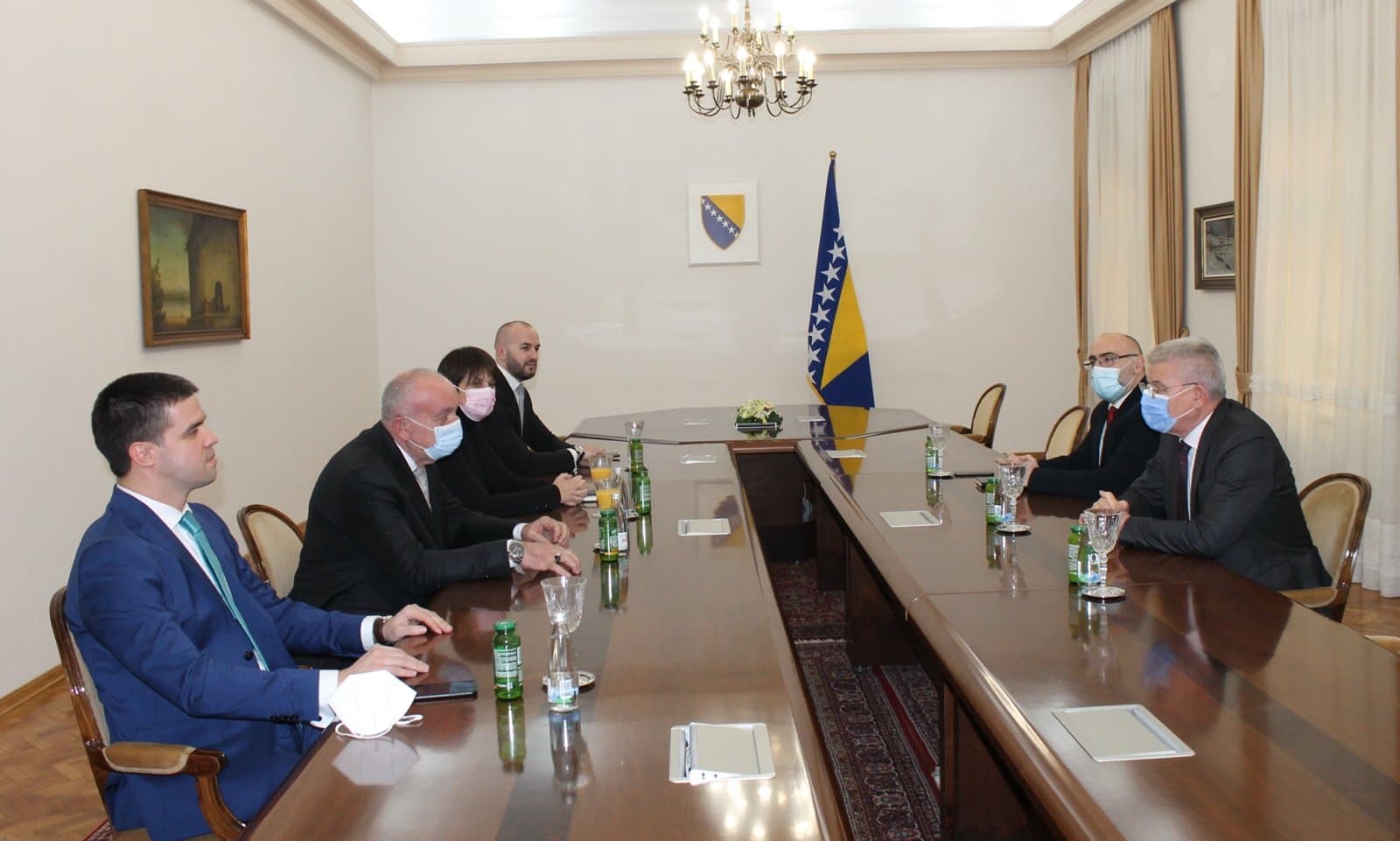 Šefik Džaferović primio delegaciju kabineta Mile Đukanovića