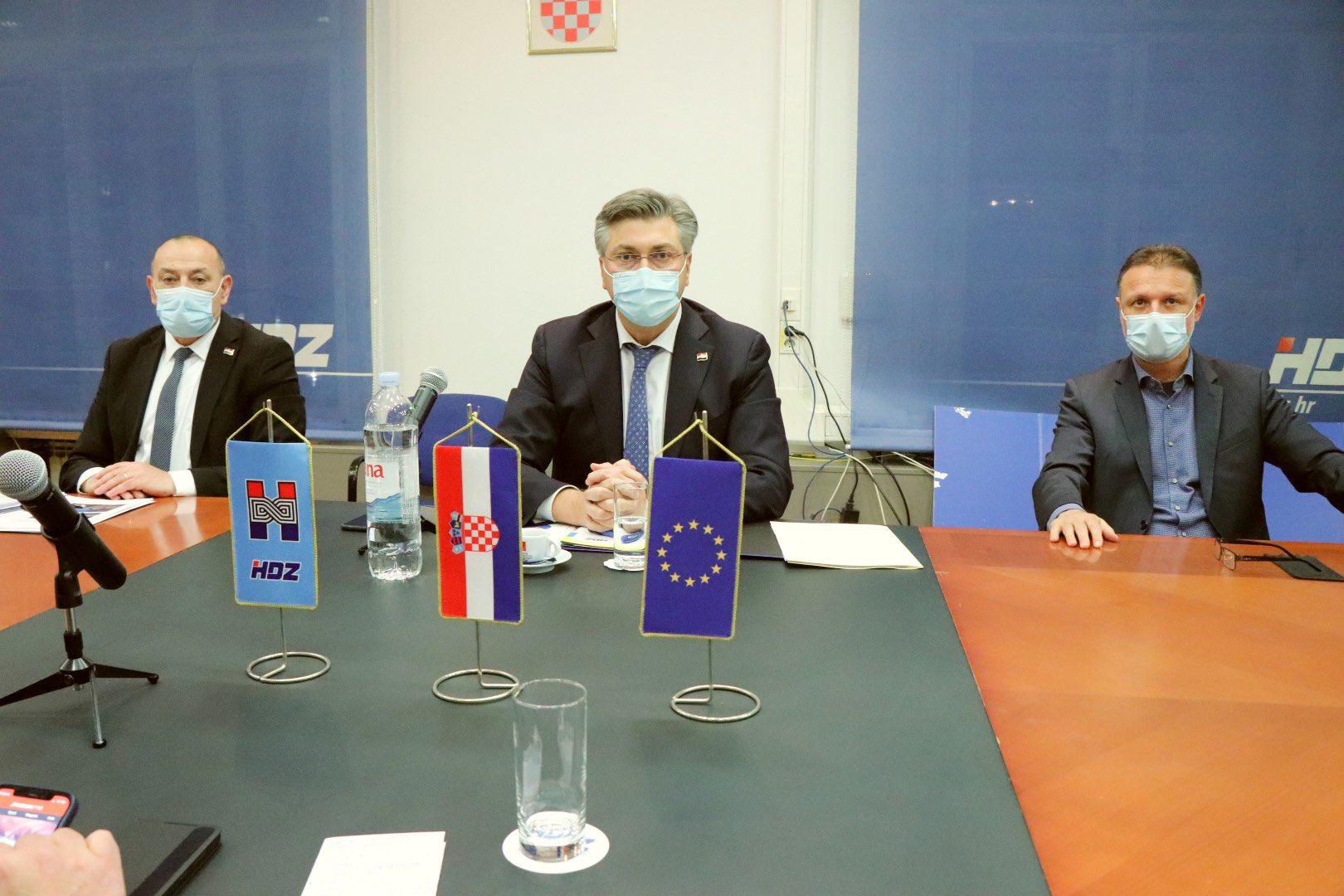Zasjedao vrh HDZ-a Hrvatske, raspravljalo se i o situaciji u BiH