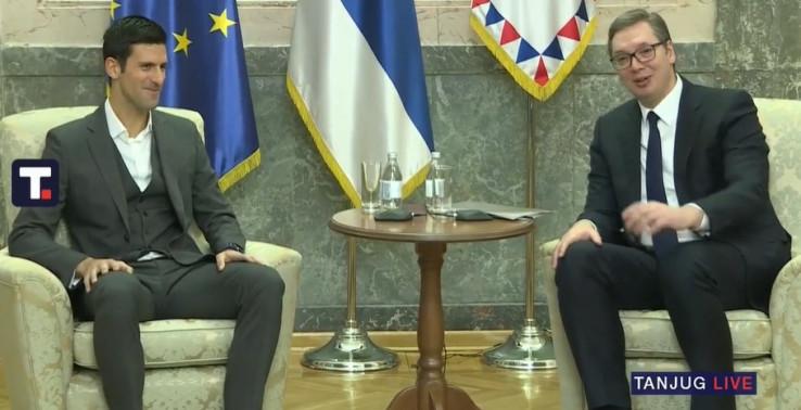 Vučić ubacio Đokovića u svoj predizborni spot