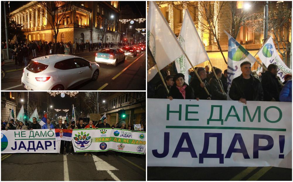 Ekološki aktivisti u Srbiji sinoć održali proteste