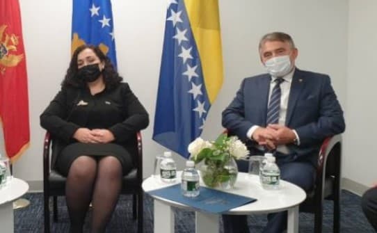 Željko Komšić čestitao Dan nezavisnosti Kosova: Samo zajedno možemo stići do svog cilja