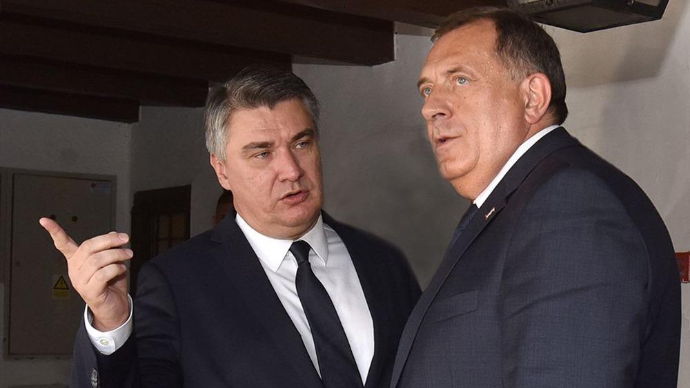 Zoran Milanović i Milorad Dodik - Avaz
