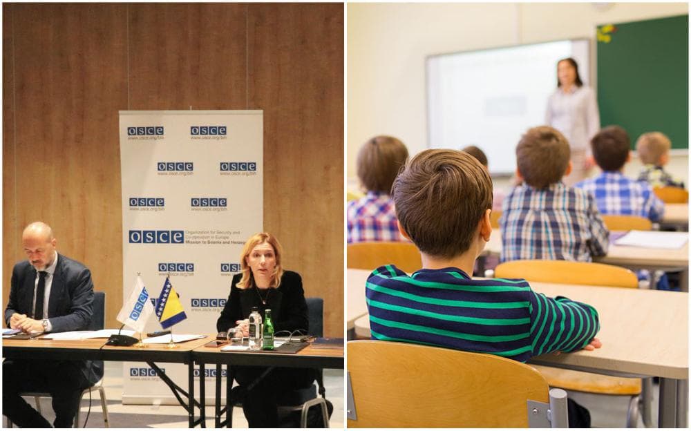 Misija OSCE-a u BiH poklonila knjige i postere osnovnim školama