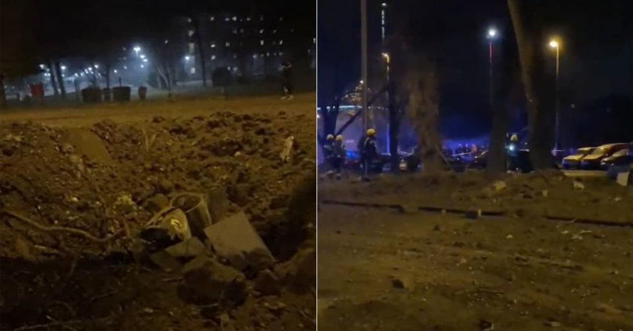 Letjelica se srušila u Zagrebu, ostao krater, pronađena dva padobrana