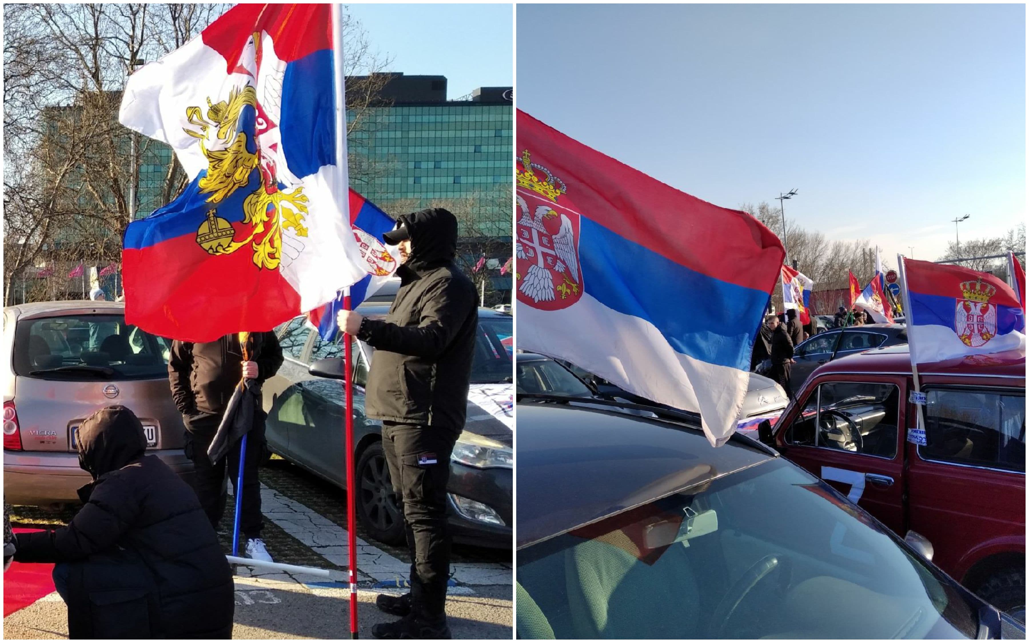 U Beogradu skup "Vožnja podrške Rusiji"