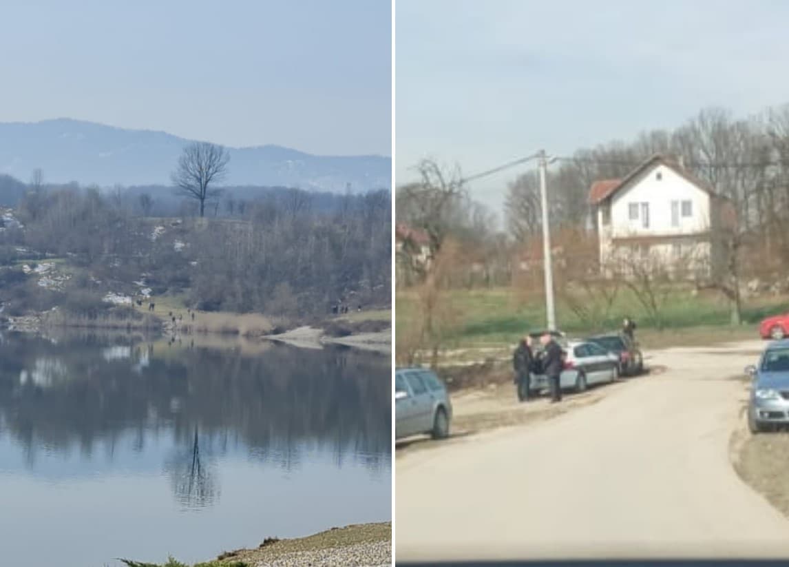 U Živinicama nestao policijski inspektor, ronioci pretražuju Rajsko jezero Bašigovci