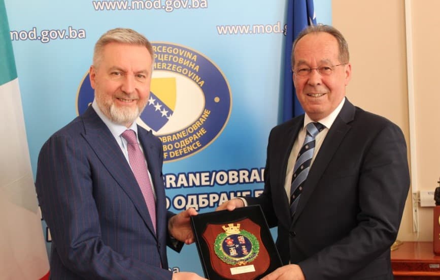 Lorenzo Guerini i Sifet Podžić - Avaz