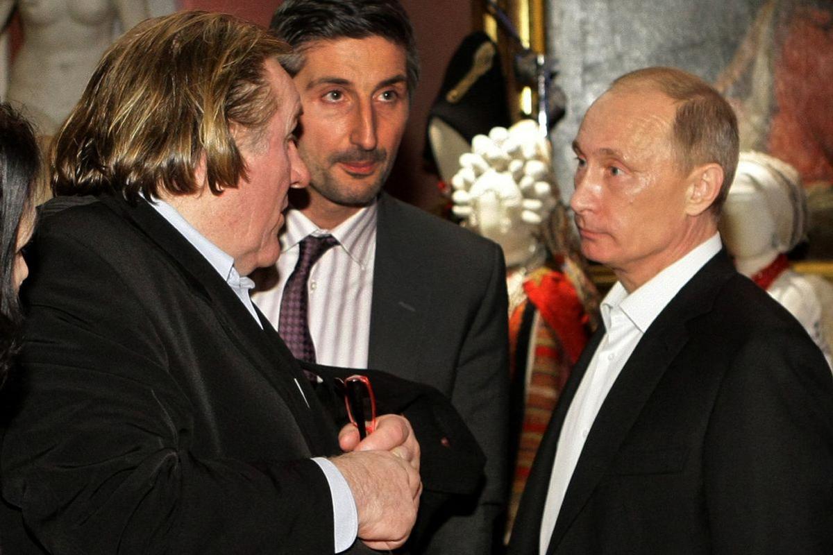 Žerar Depardju i Vladimir Putin - Avaz