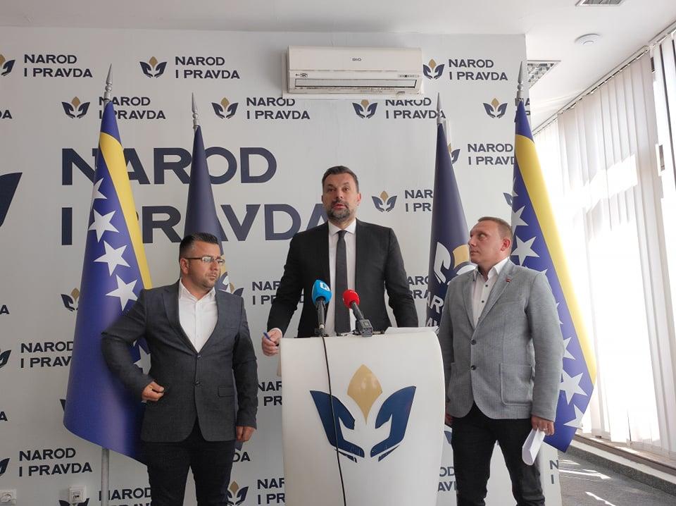Elmedin Konaković, lider NIP-a - Avaz