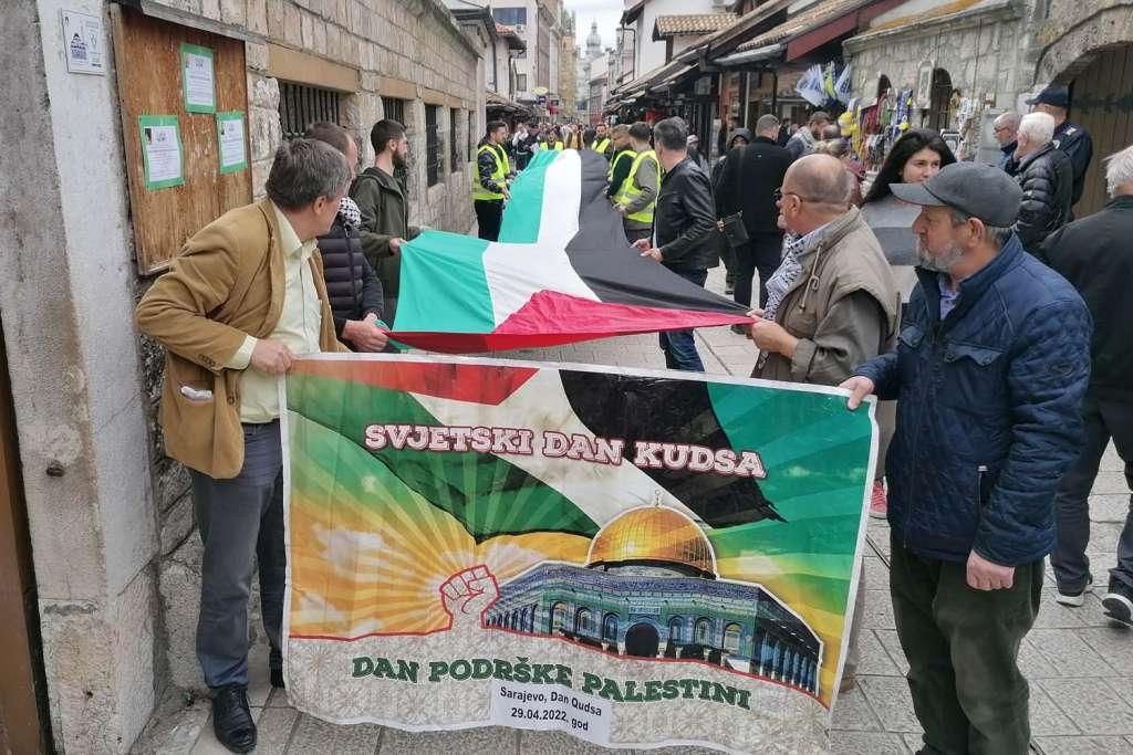 Protestna šetnja povodom Svjetskog dana Kudsa