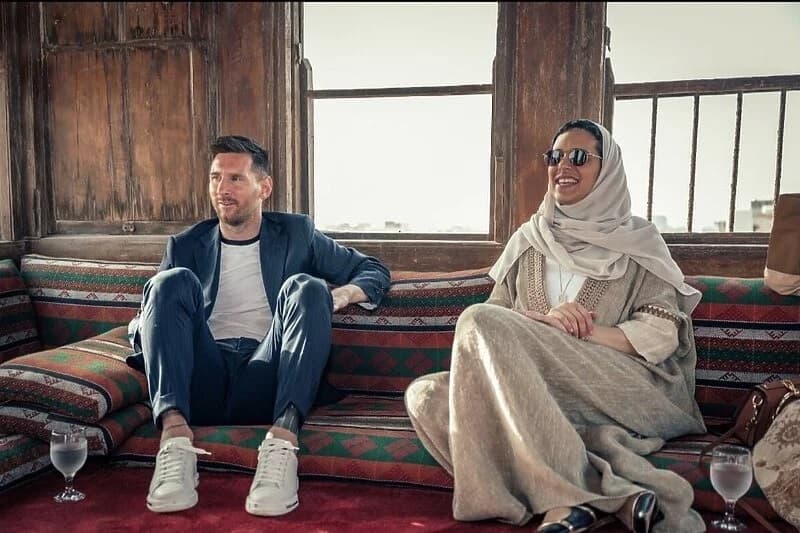 Saudijska princeza ugostila Lionela Mesija