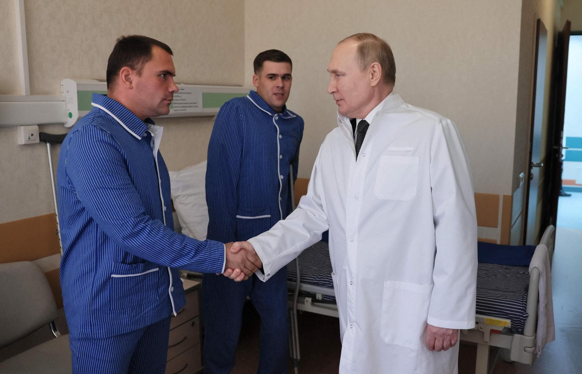Detalji posjete navodno ranjenim vojnicima: Nisu imali nikakve očite povrede, Putin nije spominjao rat