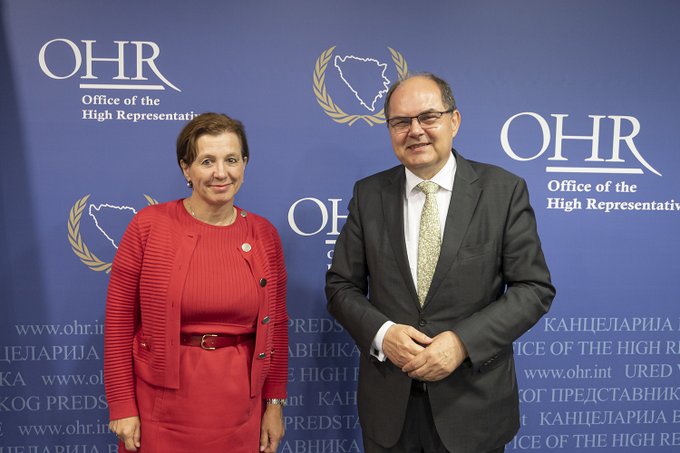 Šmit sa šeficom slovačke diplomatije: Informisao je o aktuelnim izazovima u BiH