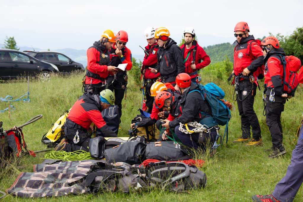 Vježba GSS-a: Spašavanje povrijeđenog bicikliste i trail trkača na Smetovima kod Zenice