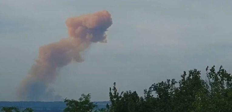 Ogromna eksplozija potresla područje u blizini grada Severodonjecka