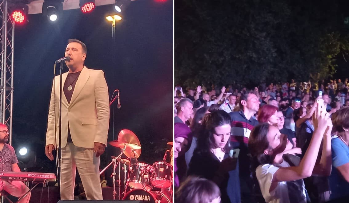 Hari Mata Hari održao koncert na Stojčevcu: Hvala svima što ste uljepšali ovu noć