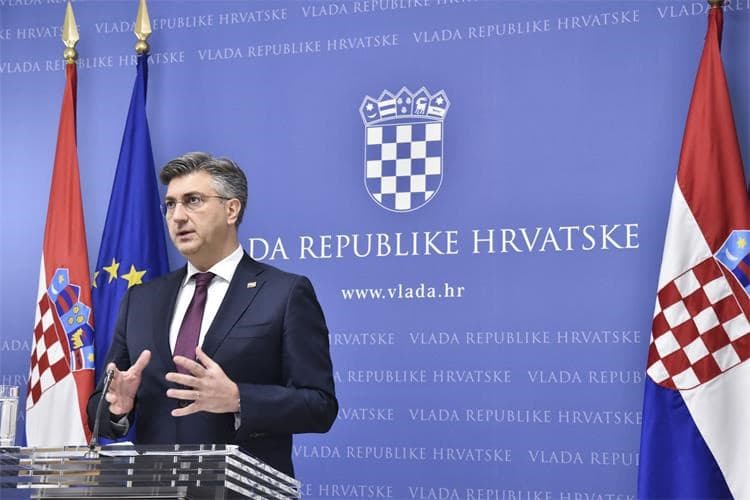Plenković na sjednici Vlade Hrvatske o kandidatskom statusu BiH