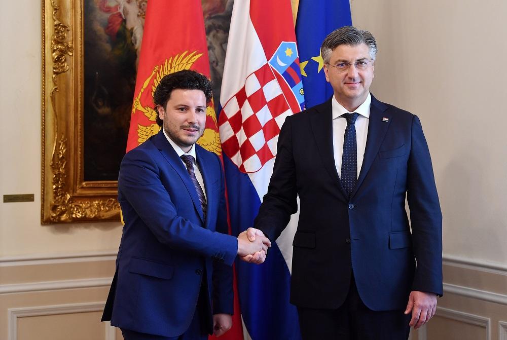 Plenković primio u posjetu Abazovića: Crna Gora najviše napredovala na putu ka EU