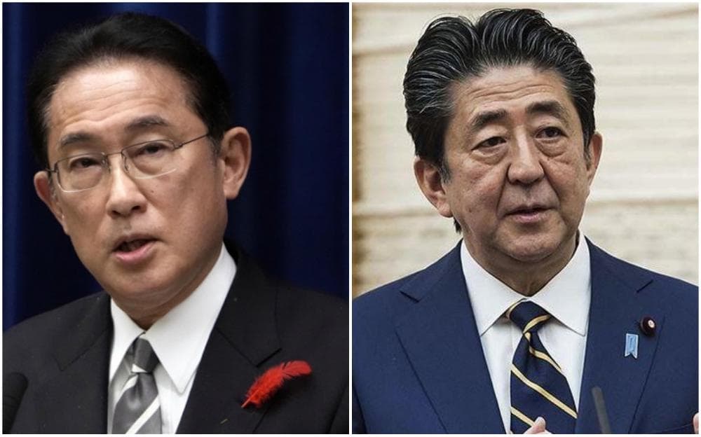 Fumio Kišida i Šinzo Abe - Avaz