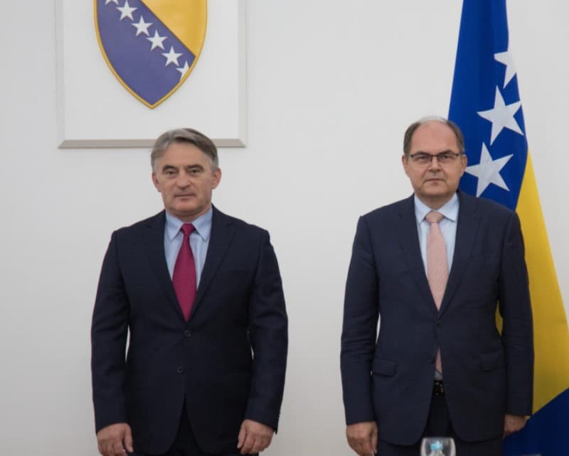 Šmit se konsultovao sa Komšićem oko izmjena Izbornog zakona