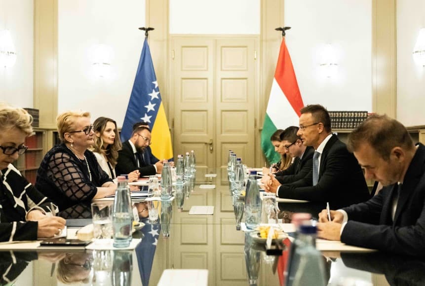 Turković u bilateralnoj posjeti Mađarskoj: Sastala se sa ministrom vanjskih poslova i trgovine