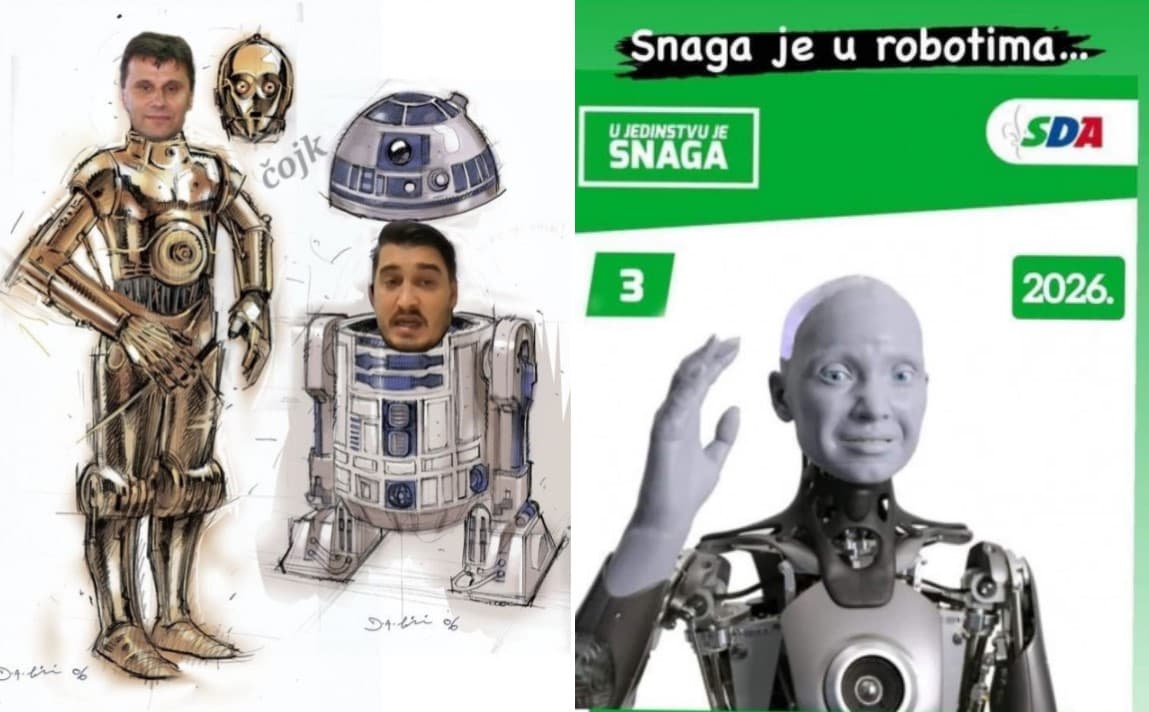Gore društvene mreže zbog Izetbegovićeve izjave: "Ne roni suze majko stara, doći će robot da ti vrata otvara"
