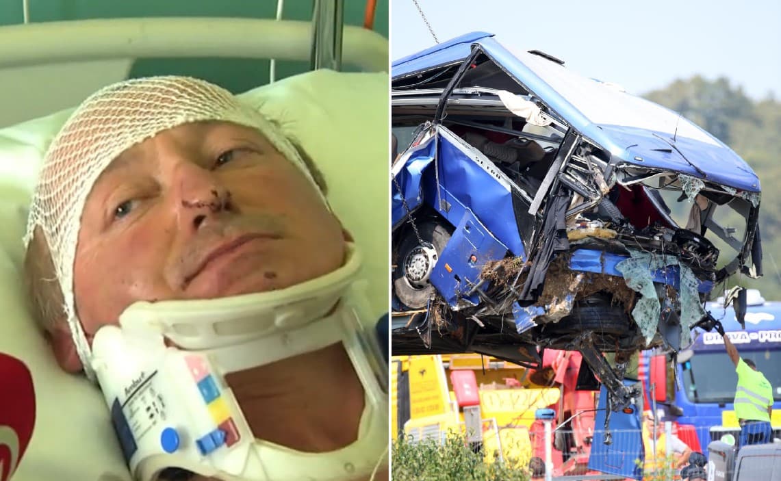 Poljak koji je povrijeđen u teškoj saobraćajnoj nesreći: Bole me noga, glava i grudni koš