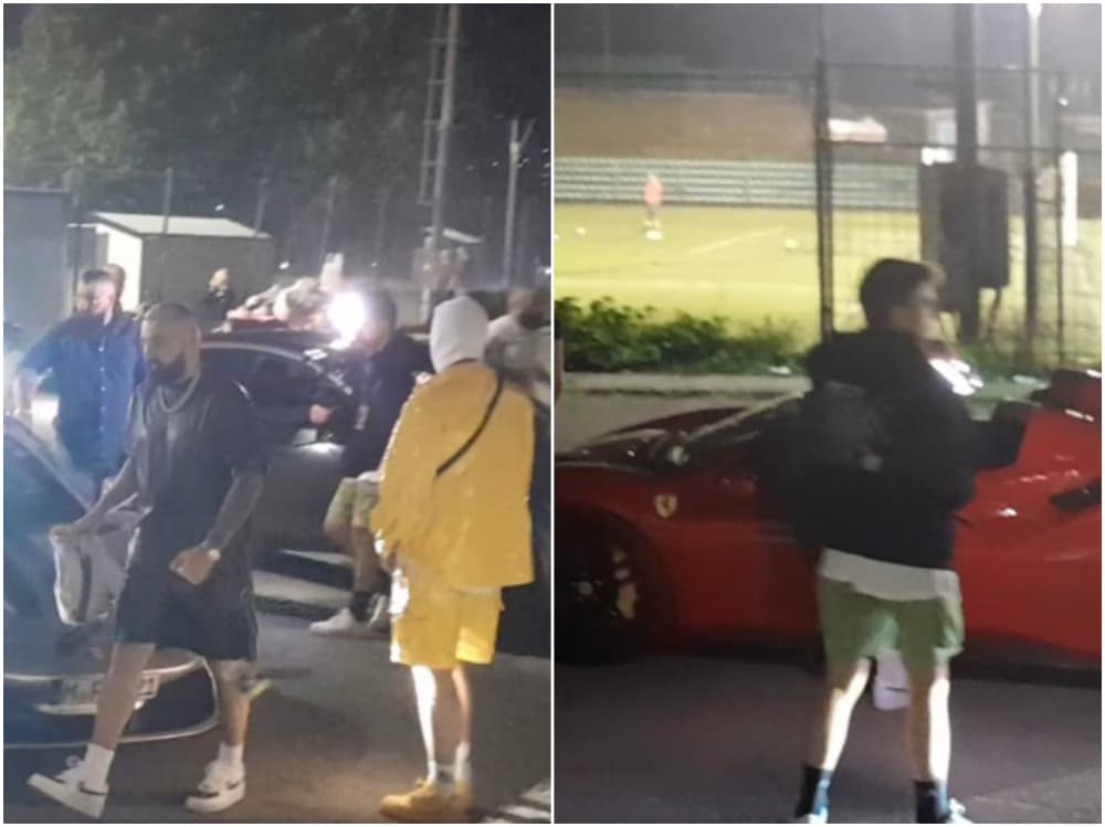 Pogledajte dolazak Jale Brata, Bube Corellija i Devita u Zetru: Ferrari, Lamborghini...