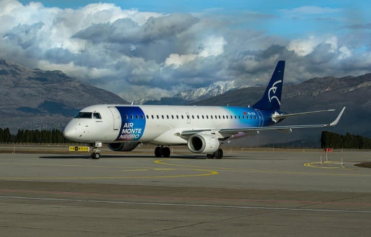 Air Montenegro prevezao više od 230.000 putnika