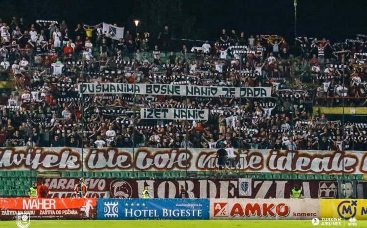 Udruženje iz Bužima će platiti dio kazne FK Sarajeva zbog transparenta Izetu Naniću
