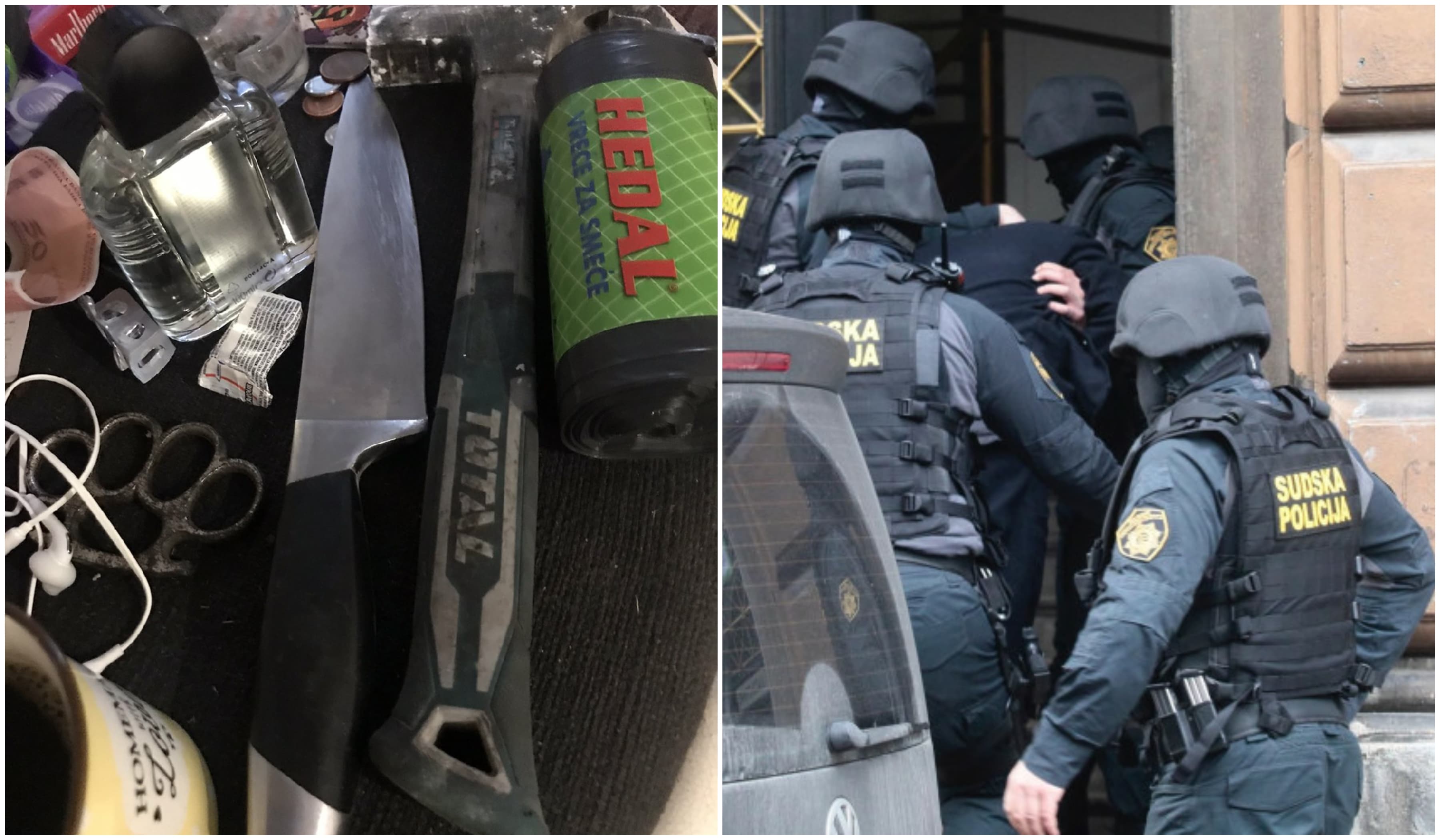 Poznati narkodiler iz Hadžića opirao se hapšenju: Držao nož u ruci i prijetio sudskim policajcima