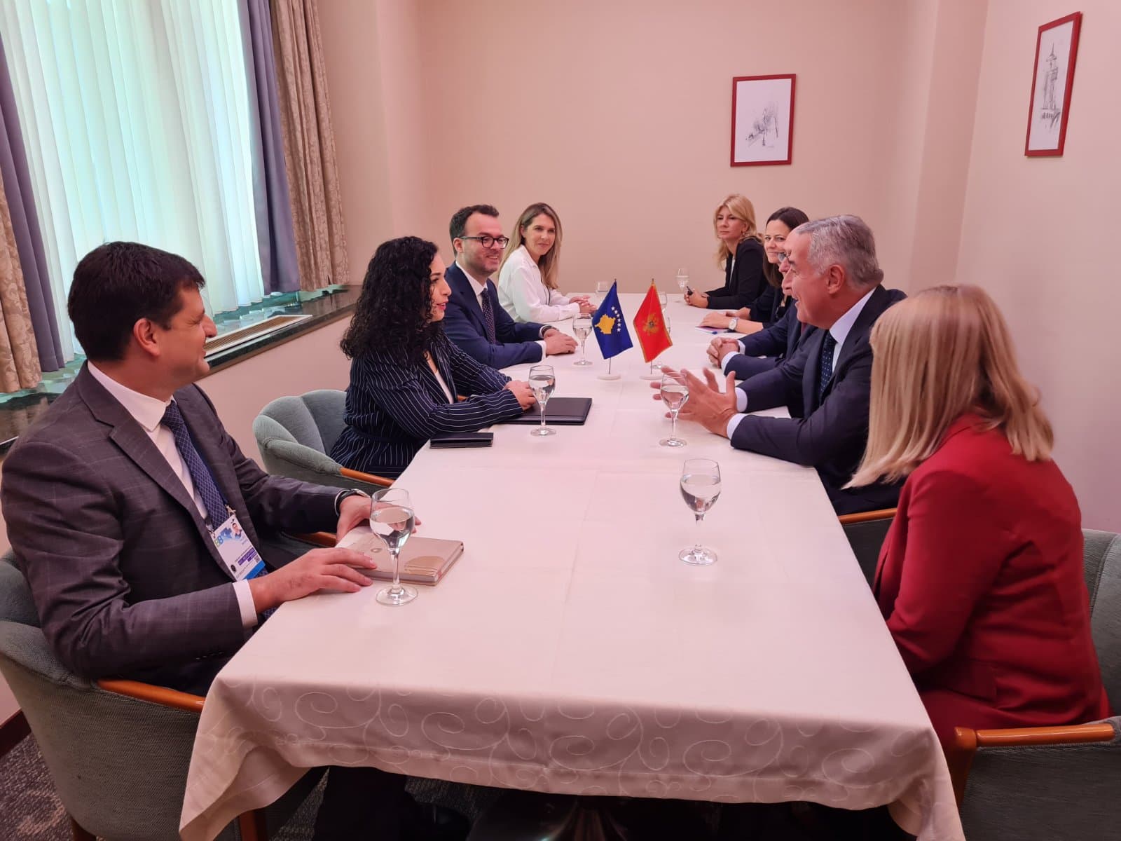 Đukanović se sastao s Osmani: Razgovarano o bilateralnim pitanjima i razvoju situacije u regionu