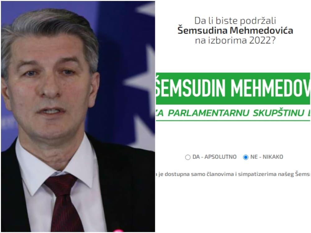 Interesantan pristup Šemsudina Mehmedovića biračkom tijelu