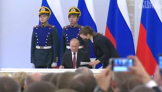 The Guardian: Putinova aneksija najveće nasilno zauzimanje teritorija u Evropi od Drugog svjetskog rata