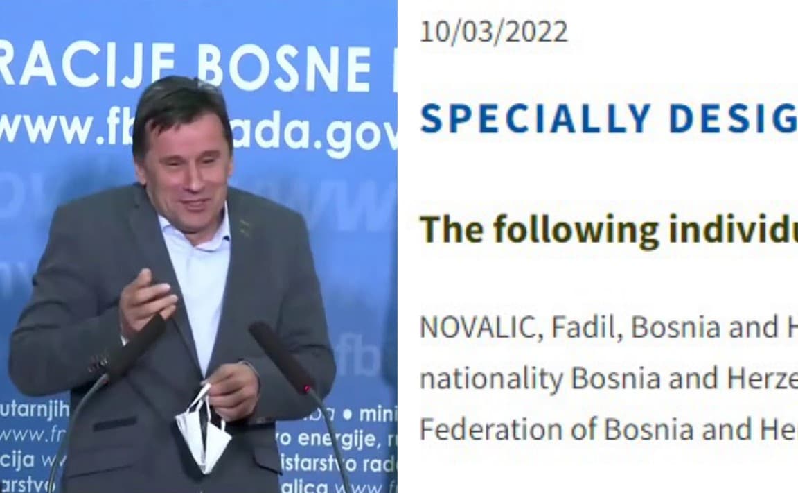 Novalić lani rad novinara "Avaza" nazvao destruktivnim i spominjao termin neutralizacije: Život ga demantovao, jučer završio na crnoj listi SAD