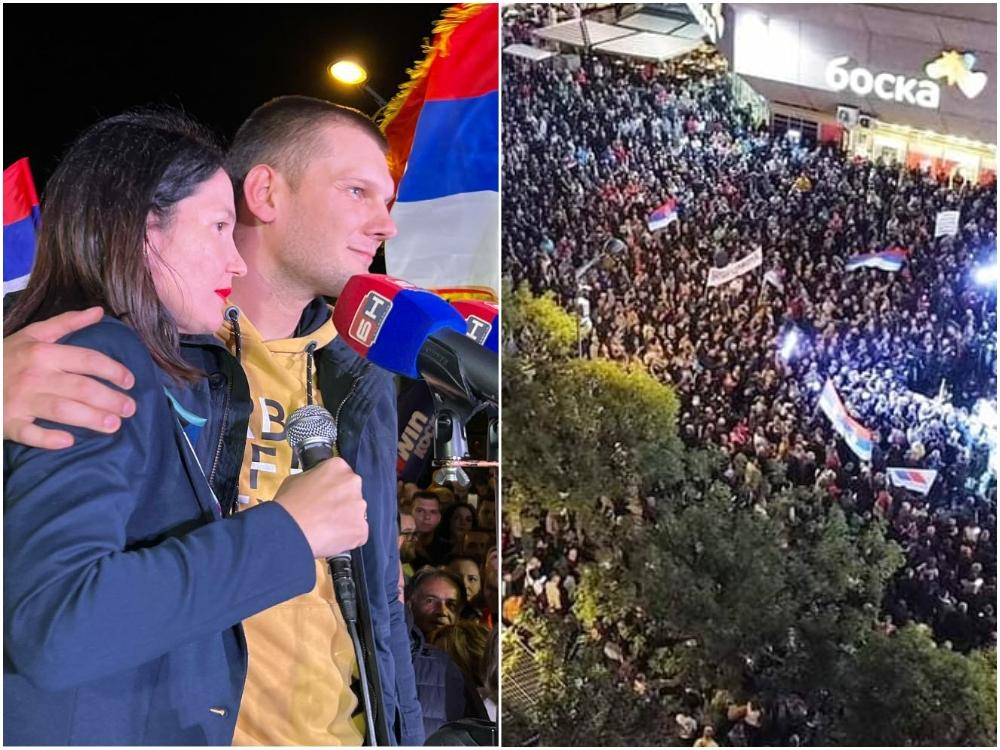 Jelena Trivić na društvenim mrežama podijelila više fotografija sa protesta - Avaz