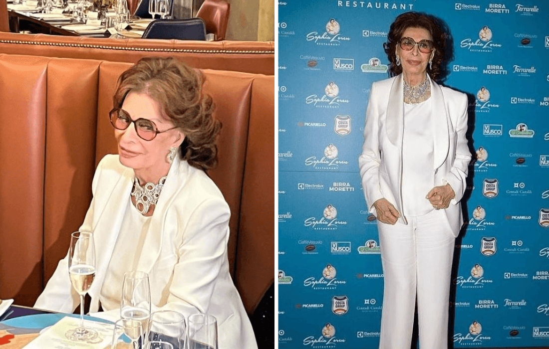 Sofija Loren otvorila restoran sa svojim imenom: Svjetska diva pojavila se u odijelu koje je oličenje modnog sna