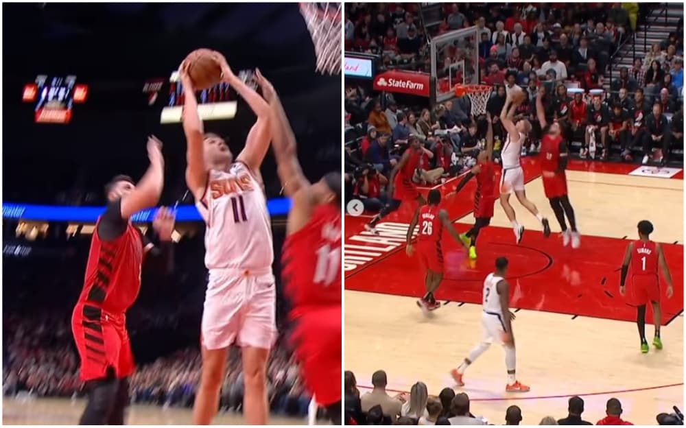 Neće moći dok je Nurkić tu: Portland podijelio video blokade "Bosanske zvijeri"