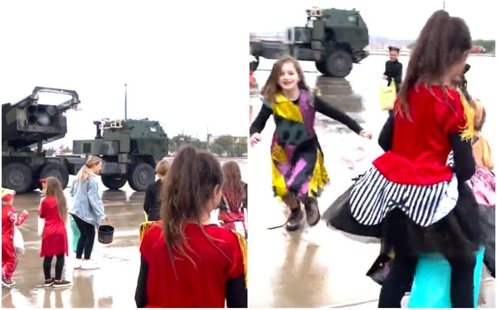 Video / Američka vojska raketnim bacačem ispaljivala slatkiše za Noć vještica