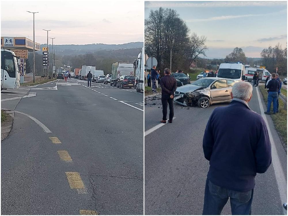 Teška saobraćajna nesreća kod Lukavca: Dvije osobe prebačene u UKC Tuzla