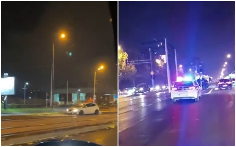 Saobraćajna nesreća u Sarajevu: U sudaru učestvovala tri vozila, jedno završilo na šinama