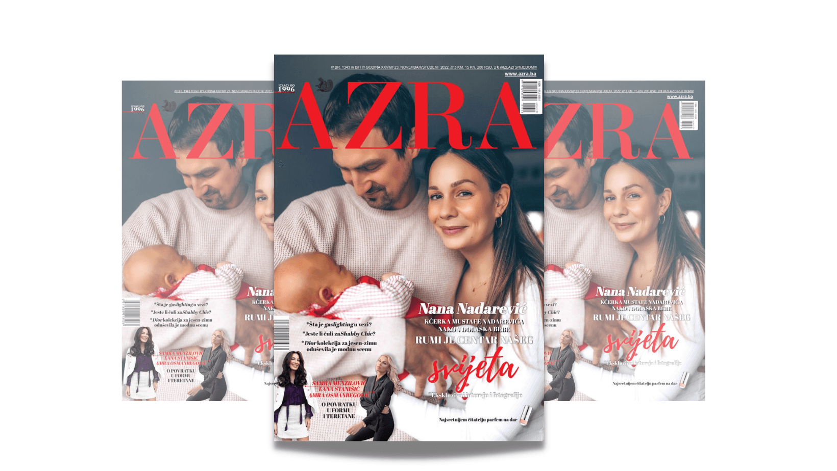 U novoj „Azri“: Nana Nadarević, kćerka Mustafe Nadarevića, ekskluzivni intervju nakon dolaska bebe